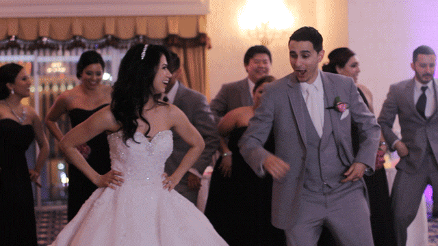婚礼 跳舞 新娘 转圈