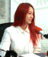 郑秀晶 红发 krystal 女神 可爱