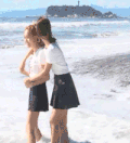 郑秀妍 海边 短裙 萌 诱惑 可爱