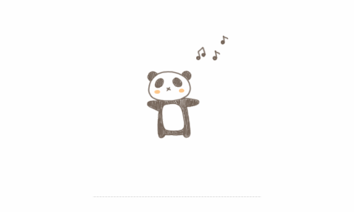 熊猫 音乐 跳舞 开心