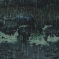 动漫 卡通 背景 风景 雨