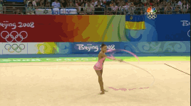 卡娜耶娃 奥运会 彩带 艺术体操 运动