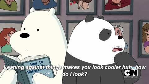 卡通 熊猫 白熊