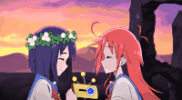 卡通  少女   漂亮  开心