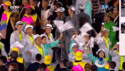 里约奥运会  开幕式  中华台北代表队