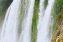 庐山瀑布 瀑布 自然风光 秀丽 美景