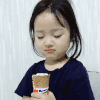 萌娃 小萝莉 吃甜筒 好吧 就让你吃一口