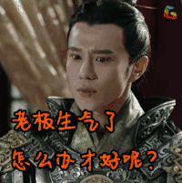 秦时丽人明月心 老板生气了 怎么办才好呢 soogif soogif出品