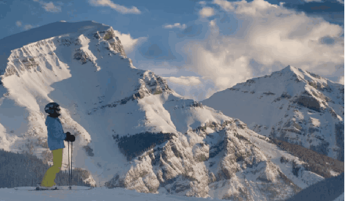 Travel&Alberta&CANADA 加拿大 山峰 晴天 纪录片 雪山 风景