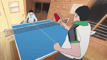 运动 乒乓球 比赛 激烈