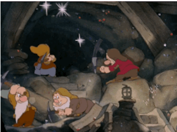 迪士尼 GIF 电影 动画 迪士尼动画工作室 白雪公主和七个小矮人 迪士尼的歌