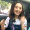 赵丽颖 举手 开心 终于放假啦