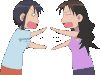 女孩 拍手  搞笑 动态