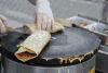 煎饼果子 杂粮饼 美食 小吃