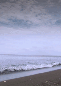 大海 浪花 美景 安静