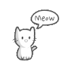 卡通 可爱 小猫