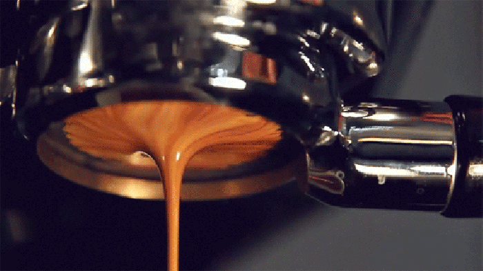 咖啡 流淌 粘稠 褐色