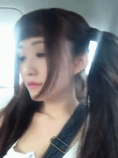 美女 鬼脸 调皮 妩媚 秀发