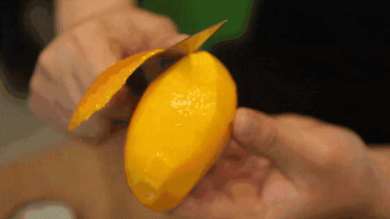 芒果 削皮 营养 水果 黄色