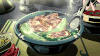火锅 青菜 绿色 食物