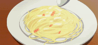 二次元 美食 面条 动态