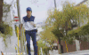 帅哥 奔跑 很累