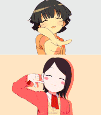 少女 动漫 动画 动态