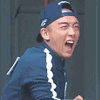 跑男 高兴 大笑 郑凯 哈哈 大笑