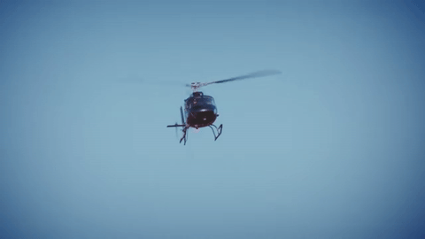 直升机 完美 搞定 漂亮极了