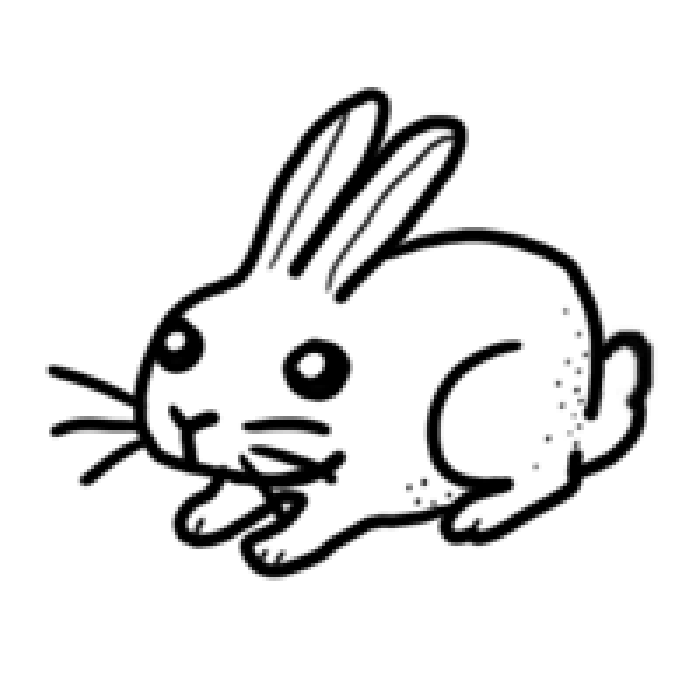 兔子 青蛙 变身 手绘