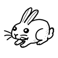 兔子 青蛙 变身 手绘