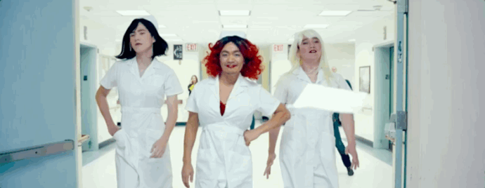 护士女装 斗图 搞笑 娱乐