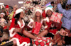 碧昂斯 美女 圣诞装扮 礼物 欢聚圣诞 节日 christmas