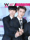 exo 吴世勋 朴灿烈 闪亮