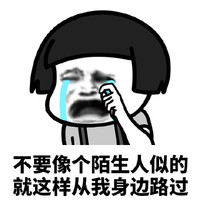 暴漫 熊猫头 不要像个陌生人似的 就这样从我身边路过 搞怪 逗