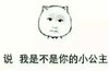 说 我是不是你的小公主 小女孩 可爱 萌萌哒