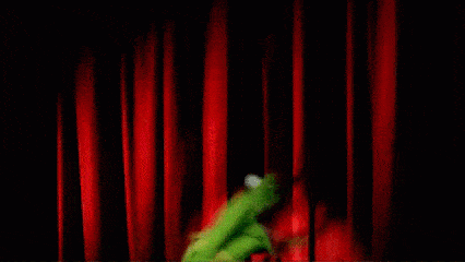 青蛙 绿色 幕布 摇头