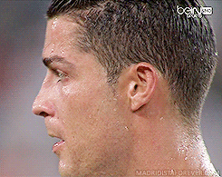 c罗 罗纳尔多 世界杯 足球 懵逼 汗 呆萌 转头 Cristiano Ronaldo