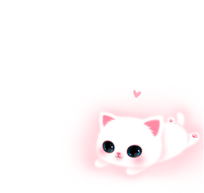 趴着 小猫 可爱 粉色