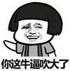 暴漫 文字表情包 你这牛逼吹大了 搞怪 沙雕 魔性
