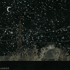 夜晚 星星 月亮 天空
