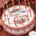 生日蛋糕 奶油 蜡烛 庆祝