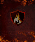 火焰 炽热 LIGHTWOOD 标志 象征