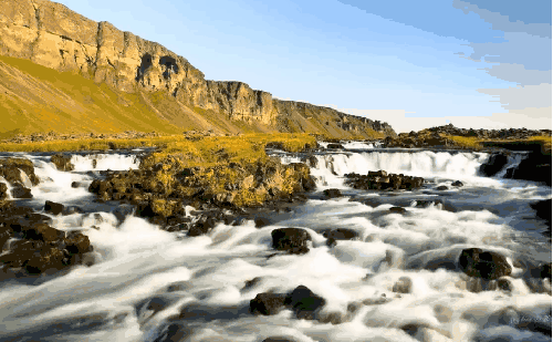 3分钟人生 冰岛 延时摄影 河流 石头 纪录片 风景