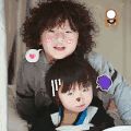 卖萌 小朋友 可爱 欢乐