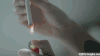 点烟 女人 点燃 抽烟