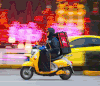 送餐 快递 送货 电频车