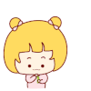女孩 呆萌 可爱 泡泡