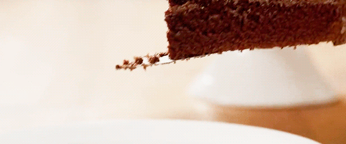 蛋糕 cake food 下午茶 装盘 巧克力 夹心