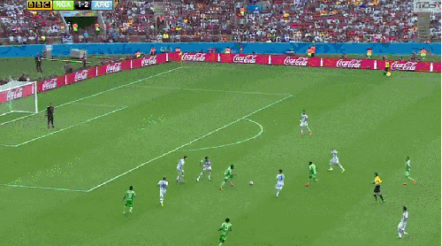 尼日尼亚 巴西世界杯 破门 足球 阿根廷 穆萨
